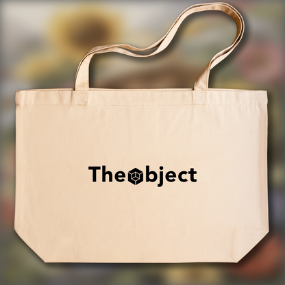 Tote bag - British illustration with natural poetics, Flower - 1744906030