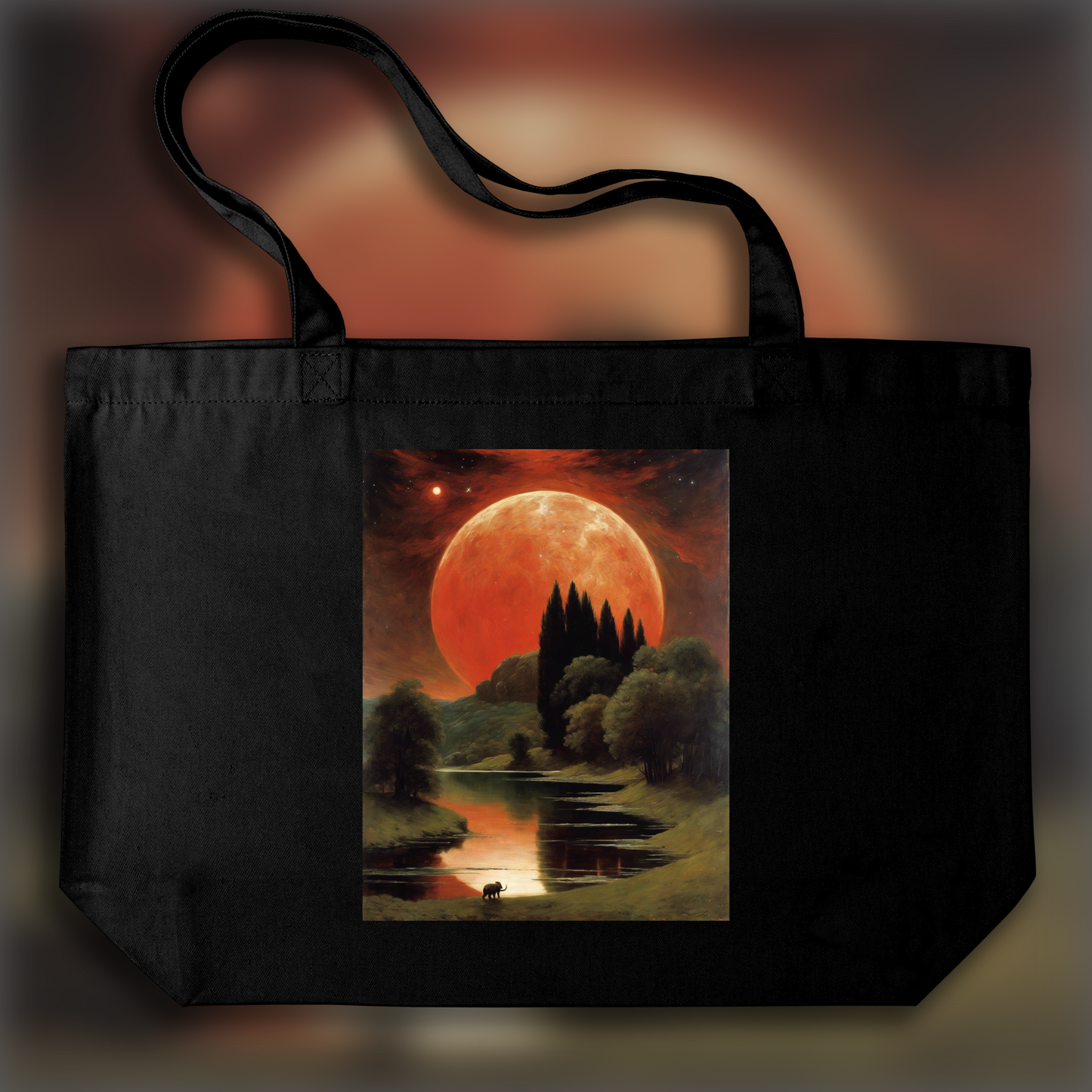 Tote bag - Symbolisme vaporeux et onirique, Astrology, cancer sign - 183034711