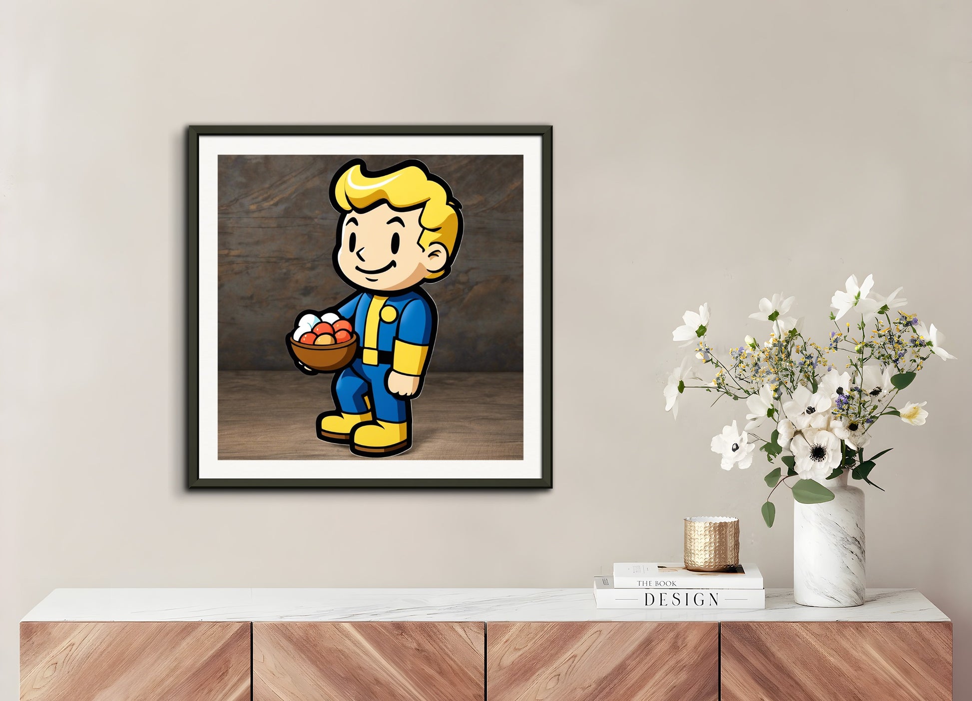 Poster with metal frame: Fallout (video game), 