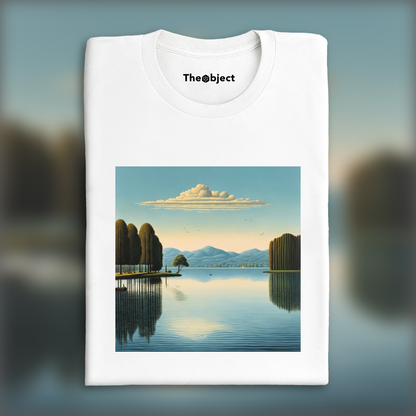 T-Shirt - Surréalisme belge, Lac - 1167127806