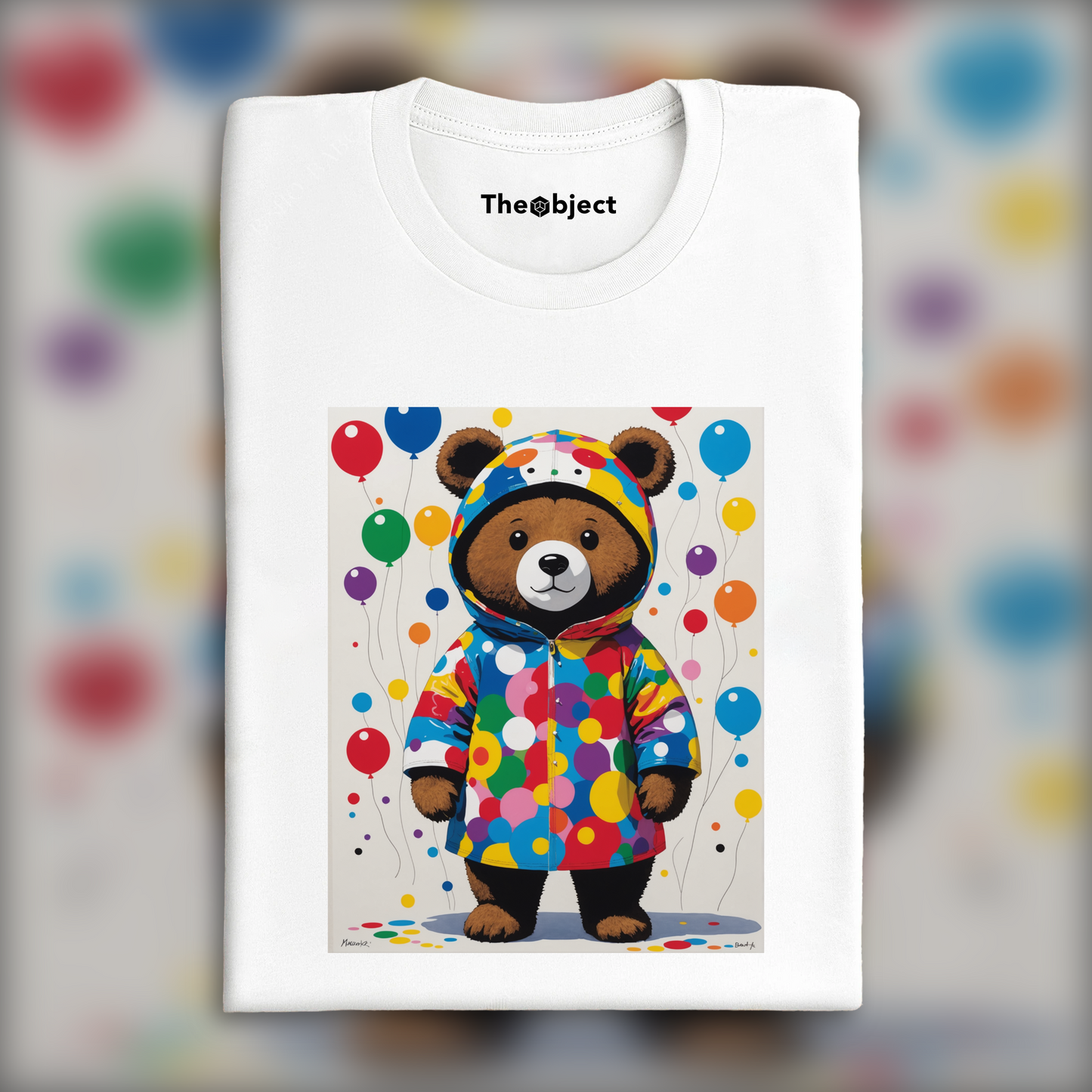 T-Shirt - Contemporary Japanese kawaii artist, bear in costume plays - 4105856380