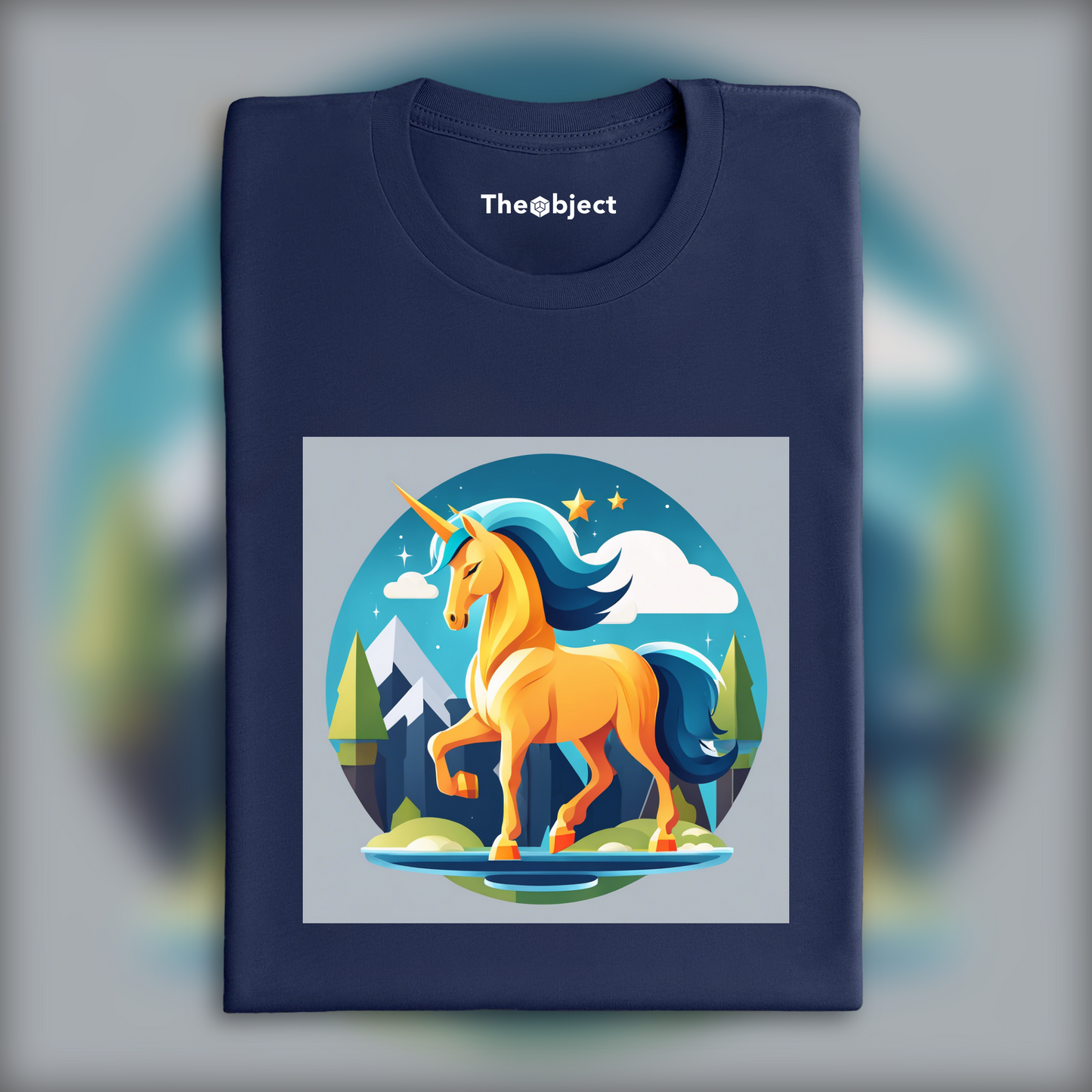 T-Shirt - Flat icon, Unicorn - 2807937754