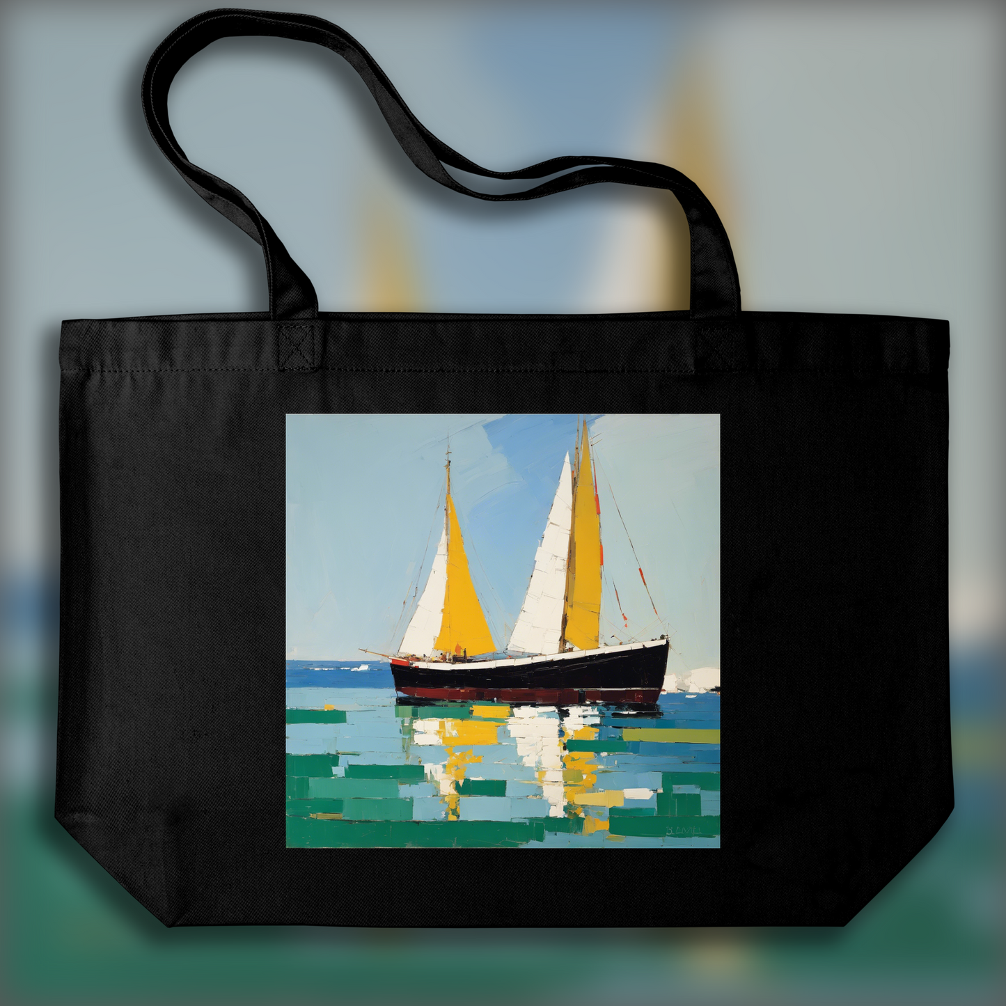 Tote bag - Nicolas de Stael, The sea - 1673590397