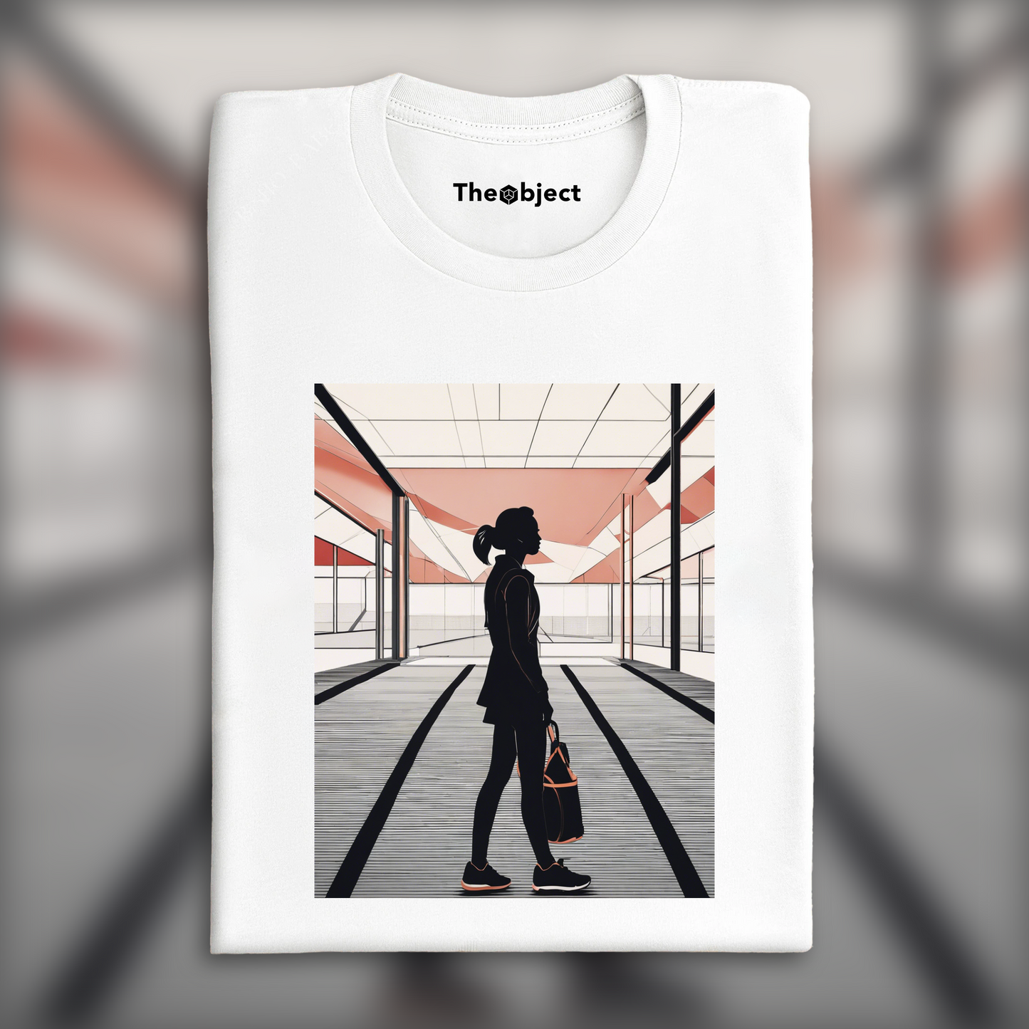 T-Shirt - neo minimalisme, tennis - 2360650374