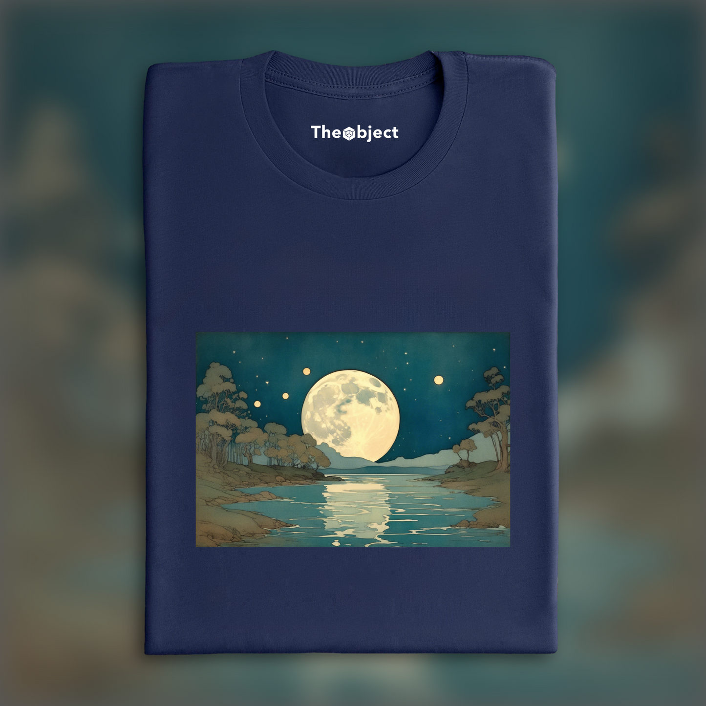 T-Shirt - Enchanting illustration with fantastic details, Moon - 2982033161