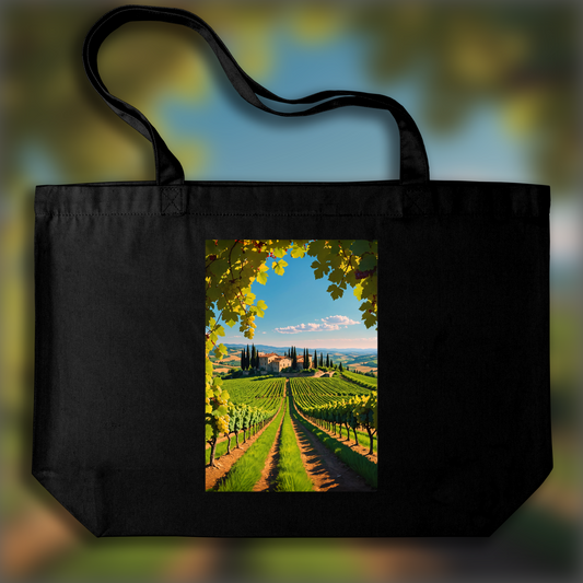 Tote bag - Vignoble en Toscane