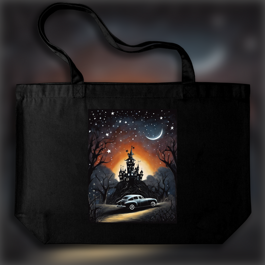 Tote bag - Fantasy and gothic worlds, dark fantasy, Stars - 2262160235