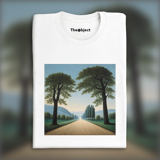 T-Shirt - Belgian surrealism, Road - 1153717487