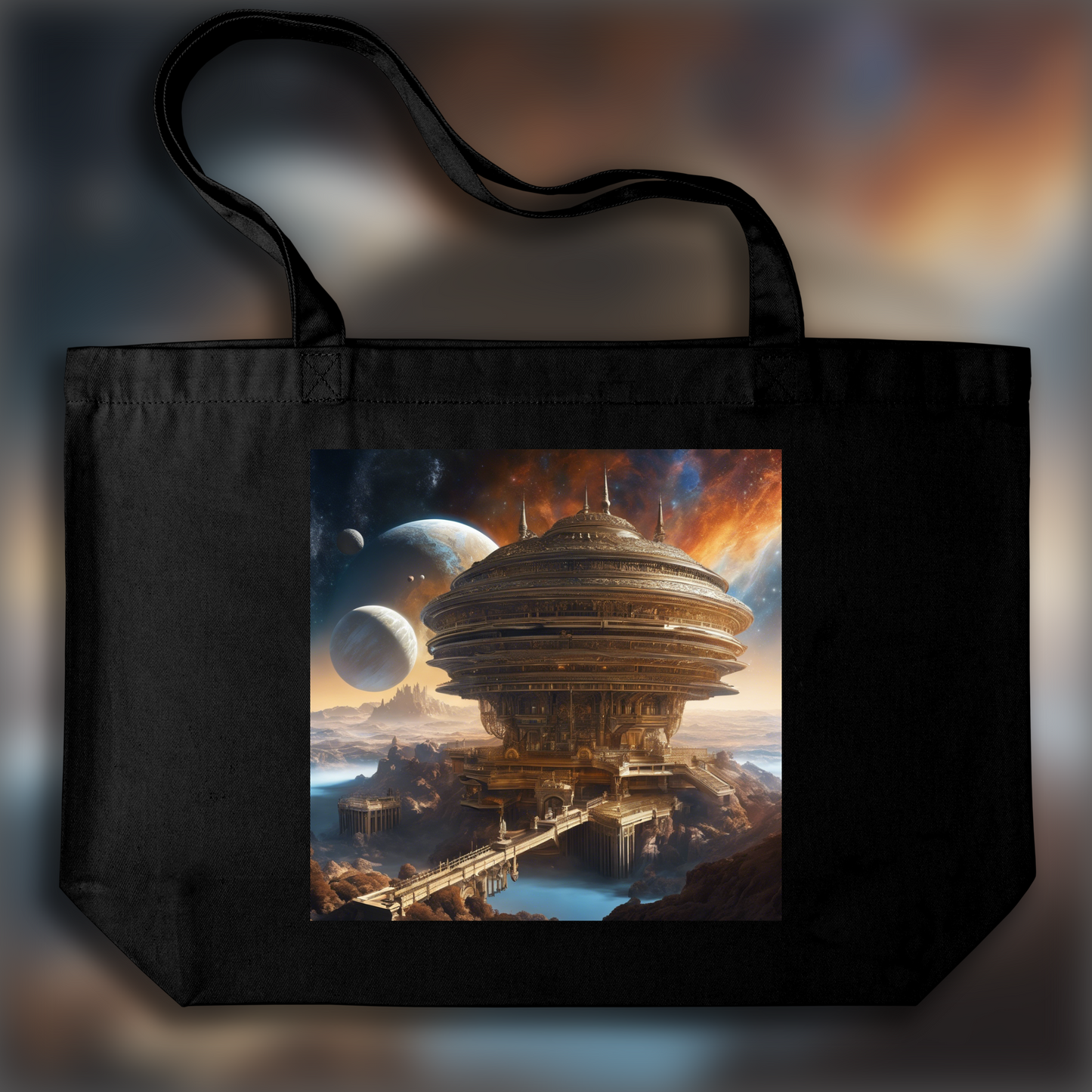 Tote bag - matrix of the universe, matrix of the universe - 3421002986