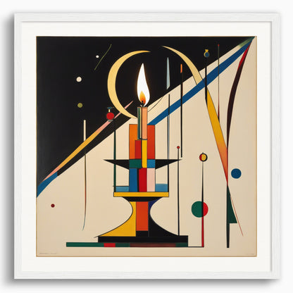 Poster: Wassily Kandinsky, Candle