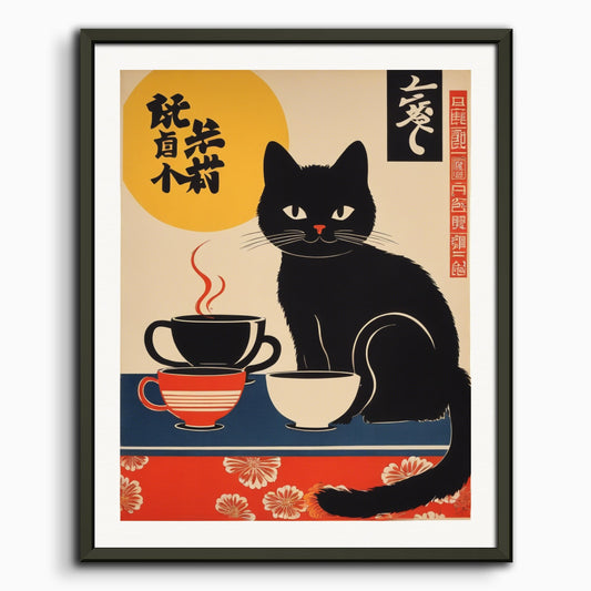 Poster: Poster vintage japonais, null