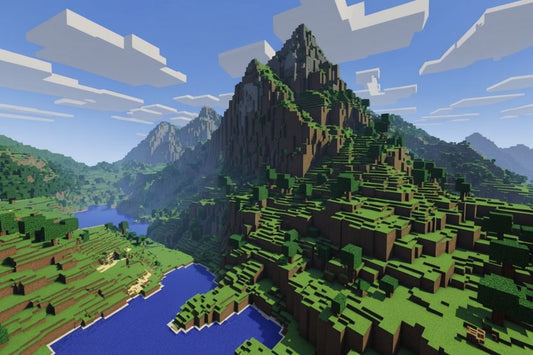 Image - Minecraft, mountain - 3688758426