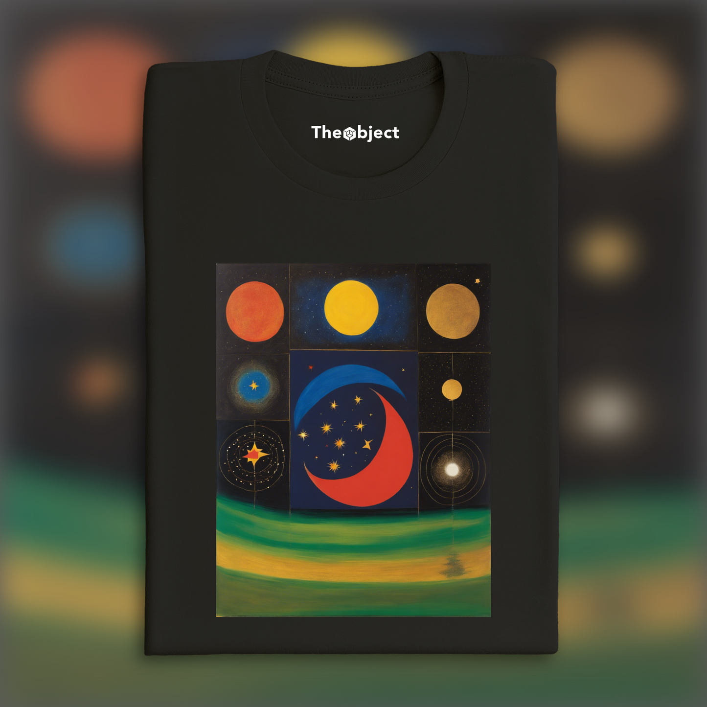 T-Shirt - Peinture écossaise d'expressionnisme abstrait, Astrologie - 1564816952