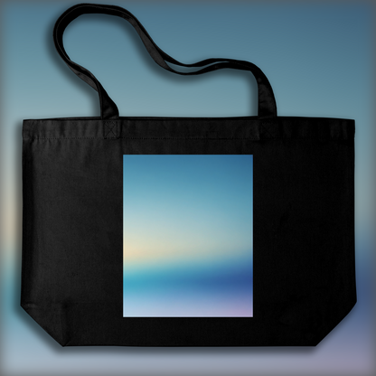 Tote bag - Soothing Abstract Gradients, blue sky - 994129887