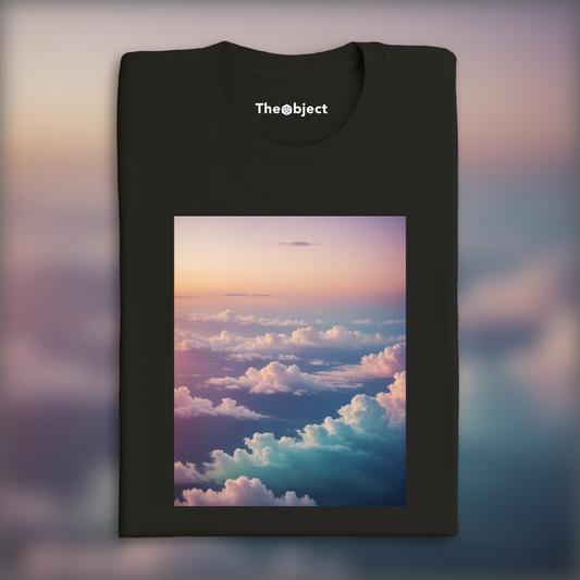 T-Shirt - Soothing Abstract Gradients, Clouds - 588711487