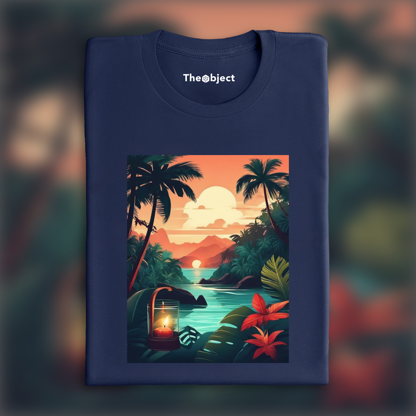 T-Shirt - Jungle tropicale, Bougie - 4235799676