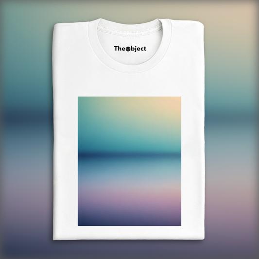 T-Shirt - Soothing Abstract Gradients, Ocean - 3350851122