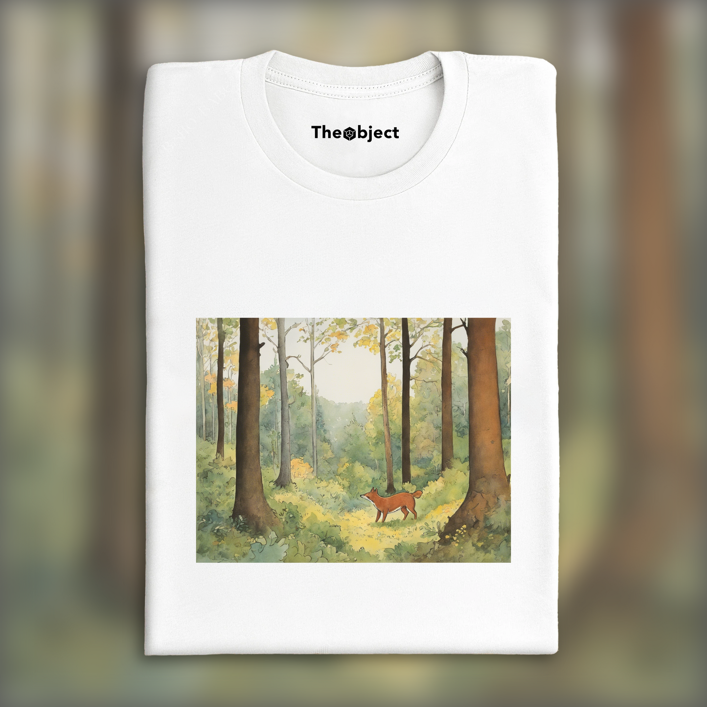 T-Shirt - Contemporary naive American comic strip, Forest - 927488960