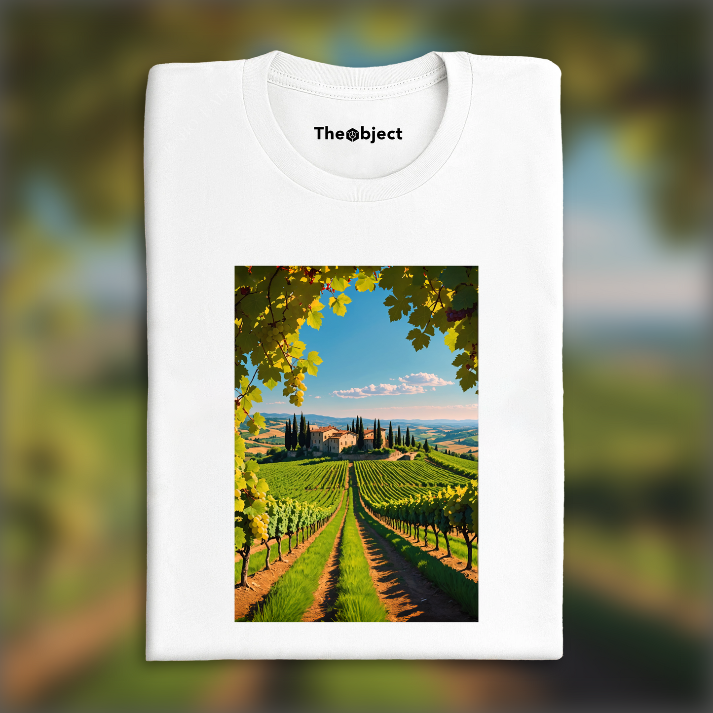 T-Shirt - Vignoble en Toscane