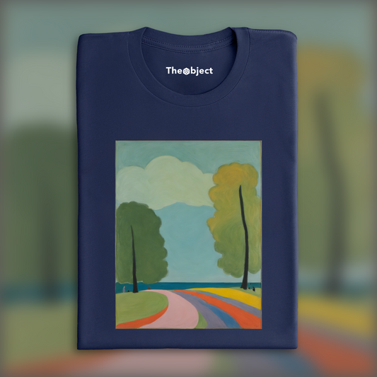 T-Shirt - Intimate American figurative, abstract trend, Rainbow - 3552707895