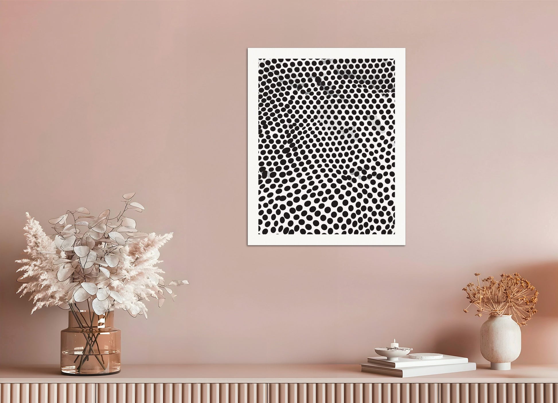 Poster: Halftone dot, Cube