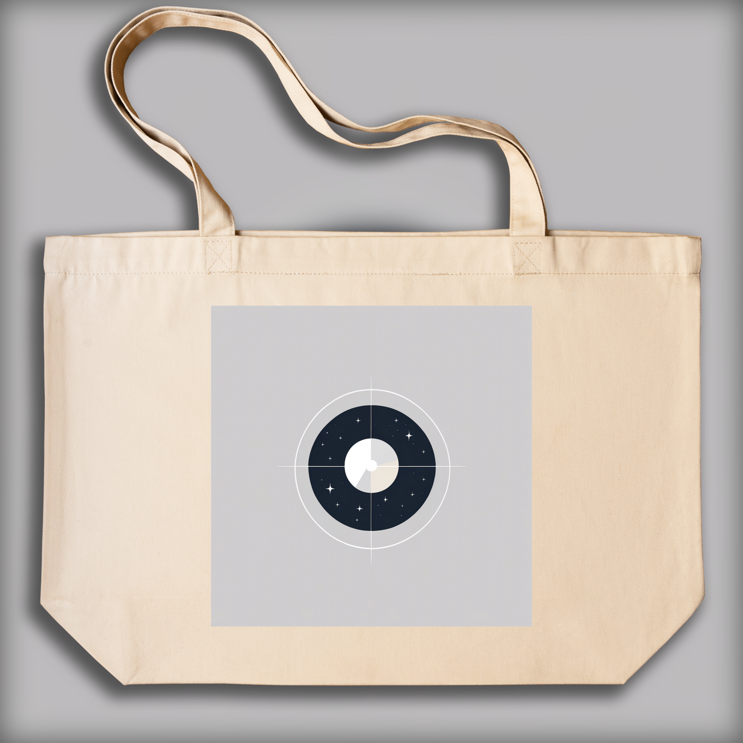 Tote bag - Art abstrait minimaliste, Astronomie - 3703941132