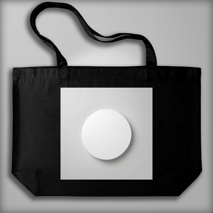 Tote bag - L'art du minimalisme, un cercle - 4037156131