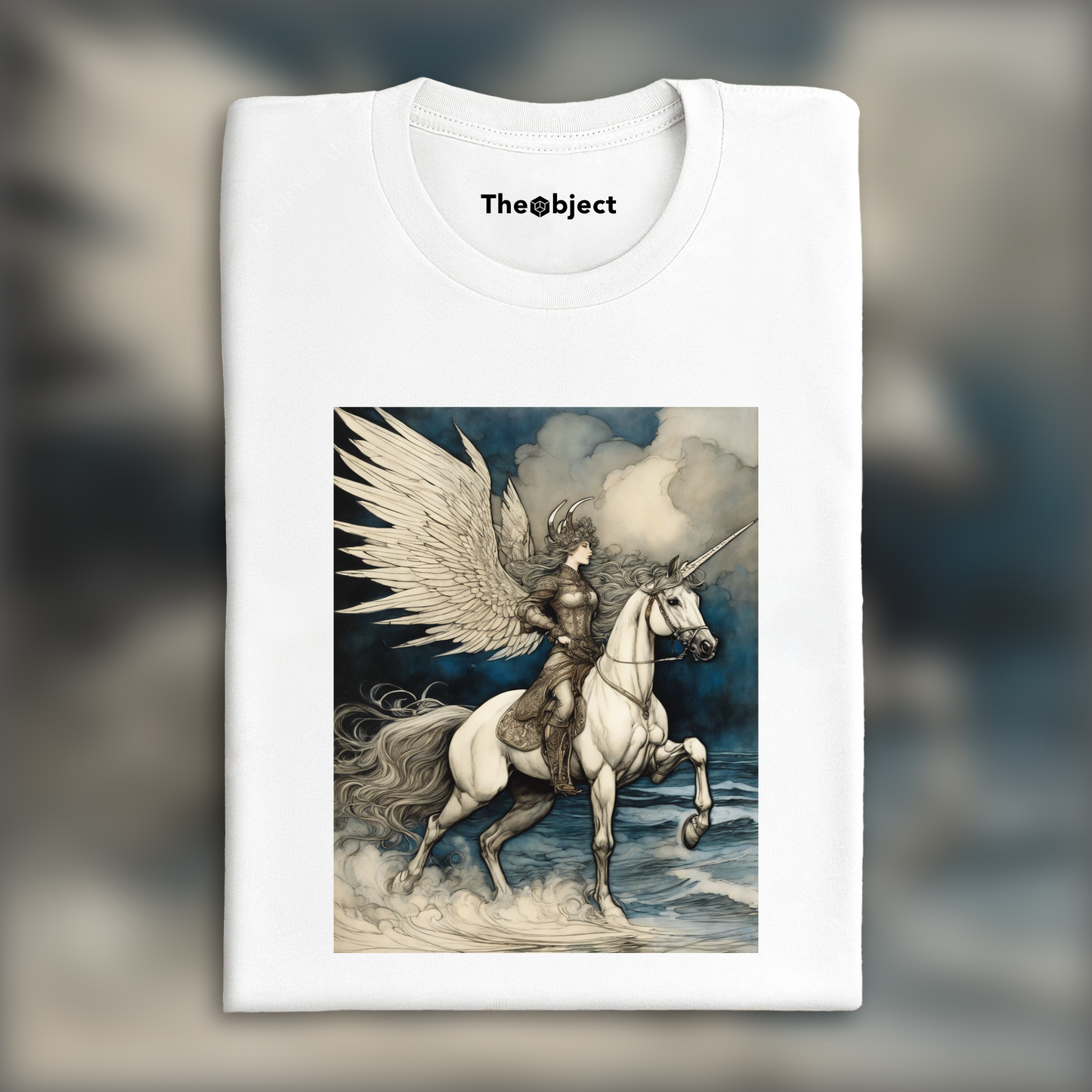 T-Shirt - Enchanted illustration with fantastical themes, Unicorn - 844284776