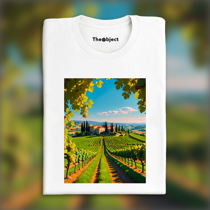 T-Shirt - Vineyard in Tuscany - 2647642246