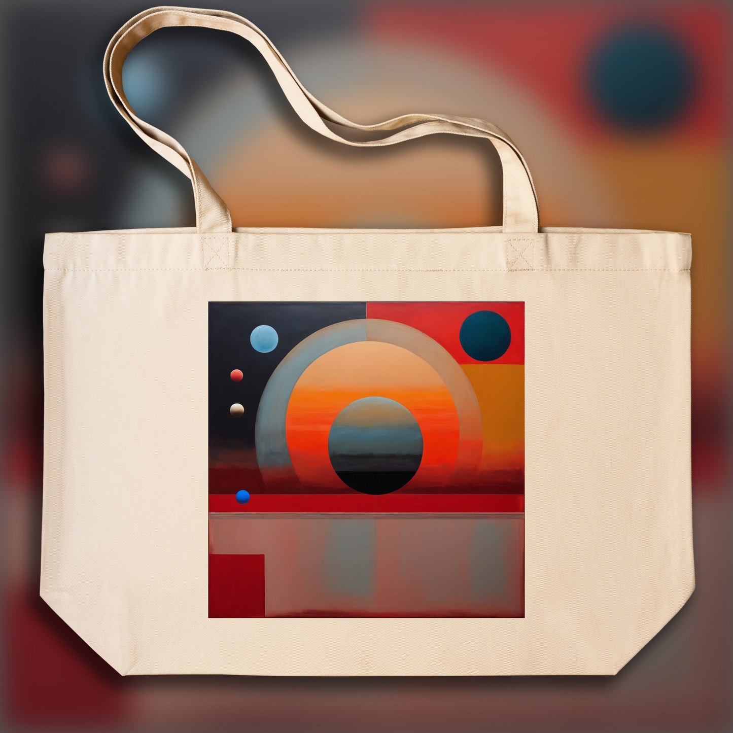 Tote bag - Expressionnisme abstrait américain du XXème siècle, Planets  - 493898058