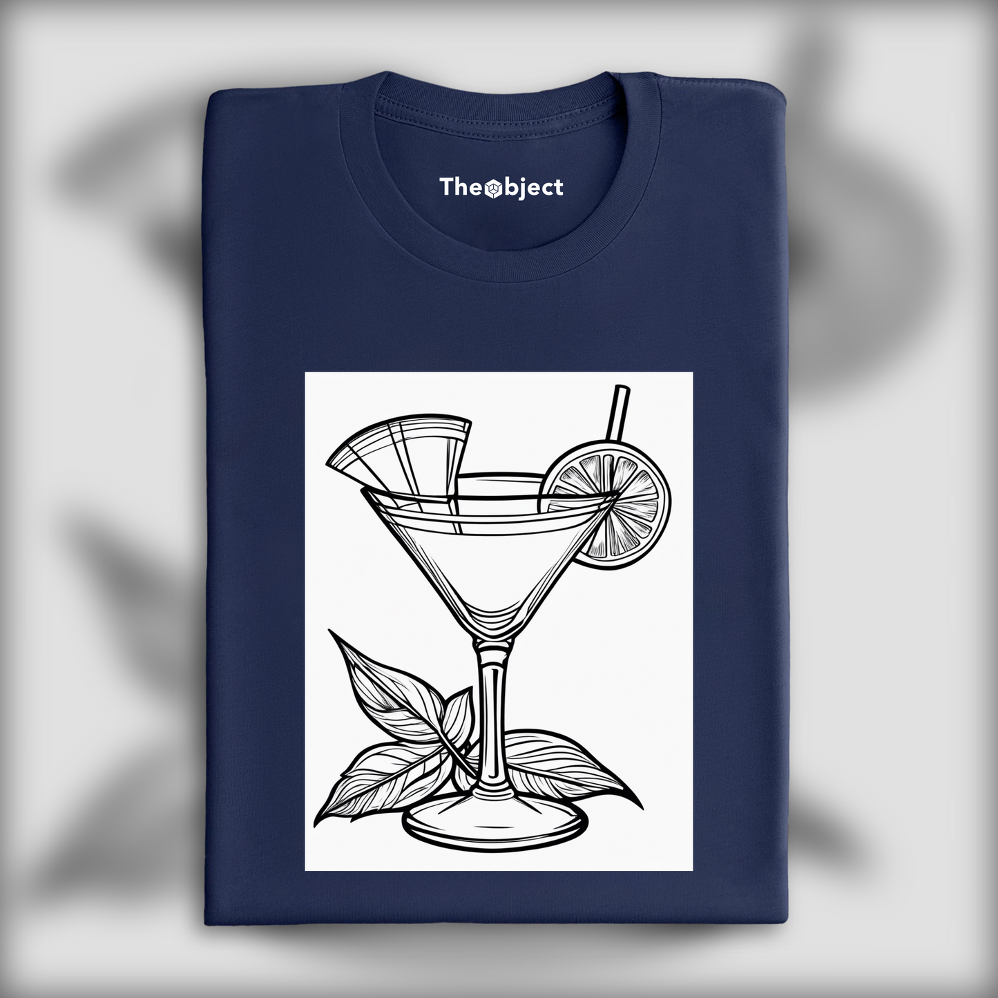 T-Shirt - Dessin pour coloriage, Cocktail - 514066329