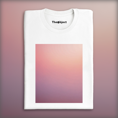 T-Shirt - Soothing Abstract Gradients, pink sky - 265422314