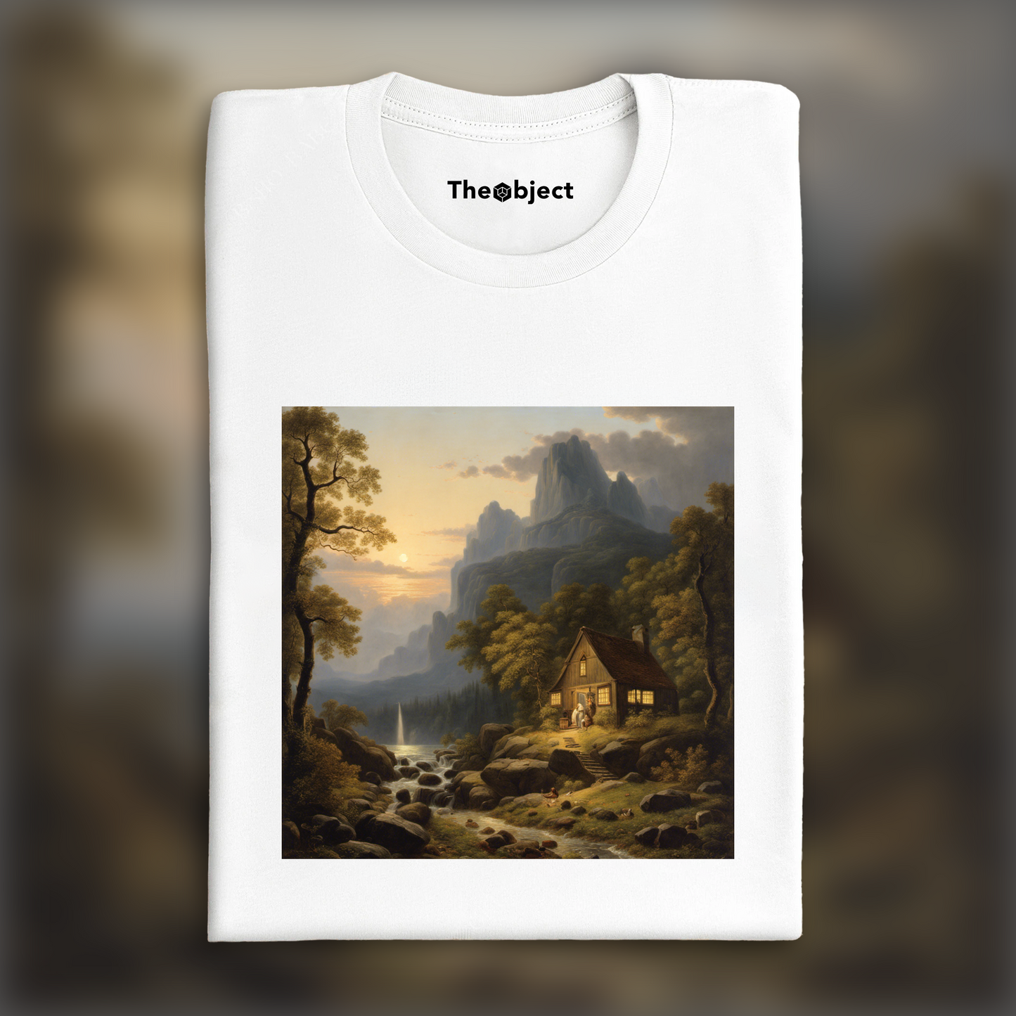 T-Shirt - Paysages romantiques, beauté naturelle et profondeur spirituelle, Gemmes - 2668816547