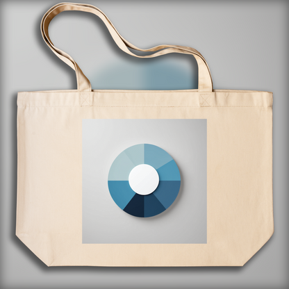 Tote bag - L'art du minimalisme, un cercle - 182454712