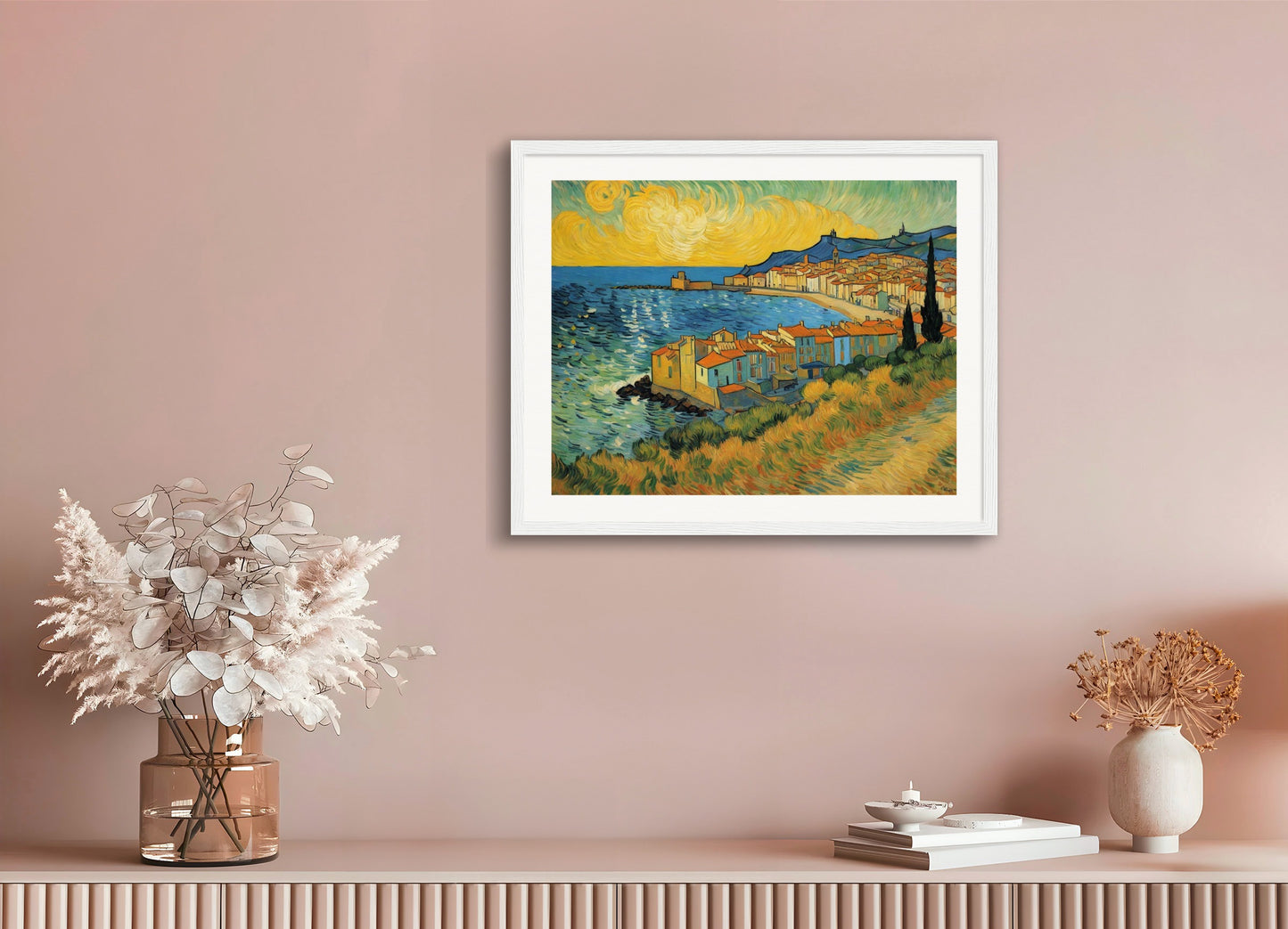 Poster with wood frame: Vincent Van Gogh, 