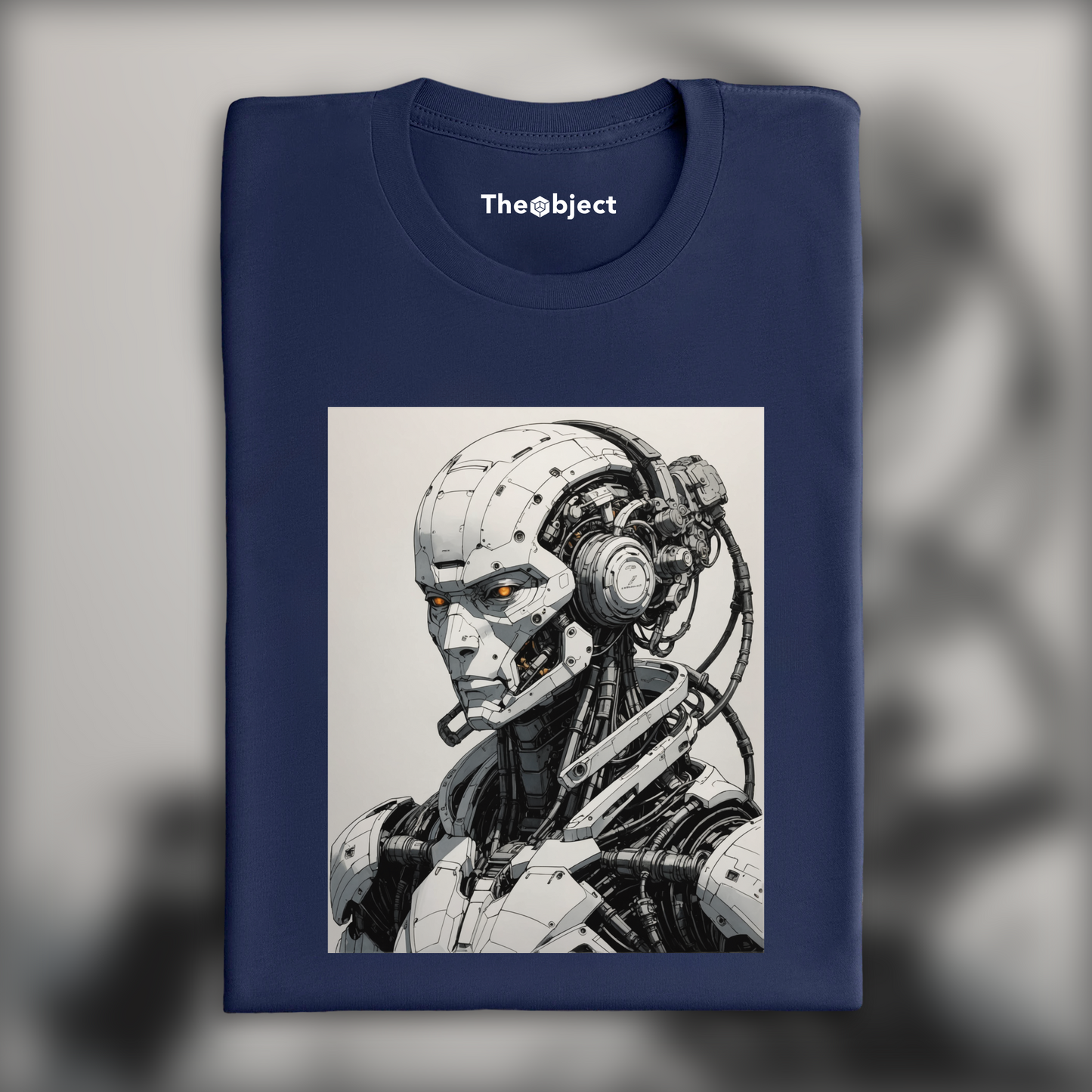 T-Shirt - Contemporary dark cyberpunk manga, Cyborg - 3565156729