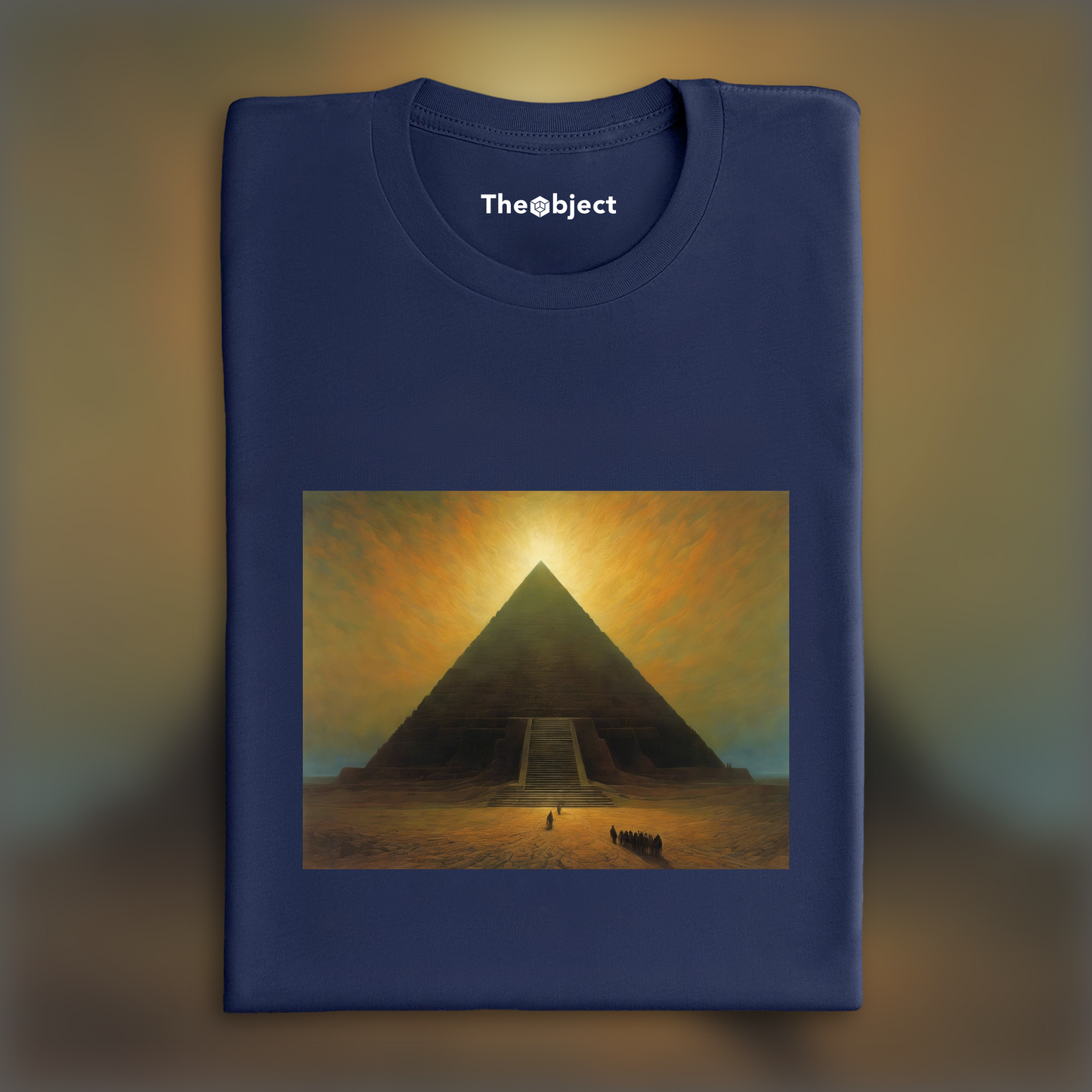 T-Shirt - Atmospheric, dark and mystical comic book, Pyramid - 1798187795