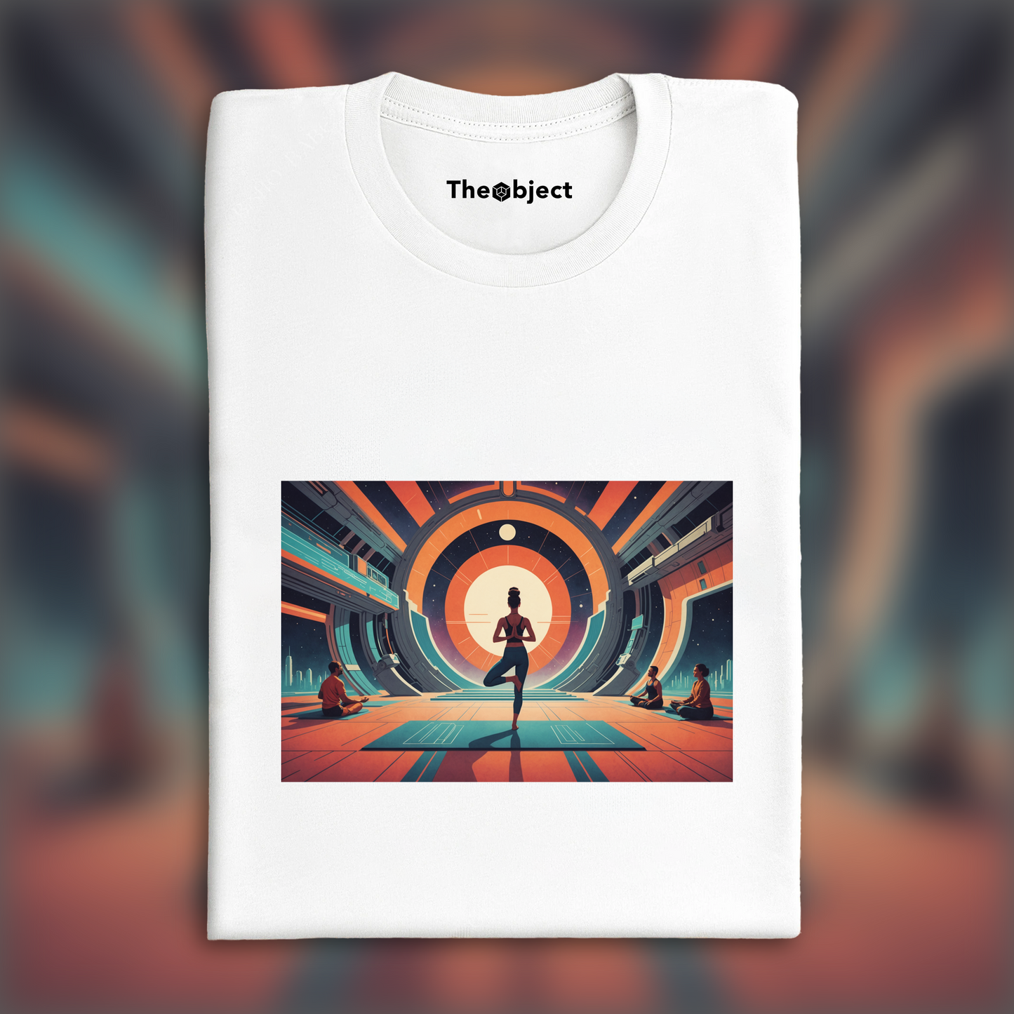 T-Shirt - Retro future, Yoga - 2642892099