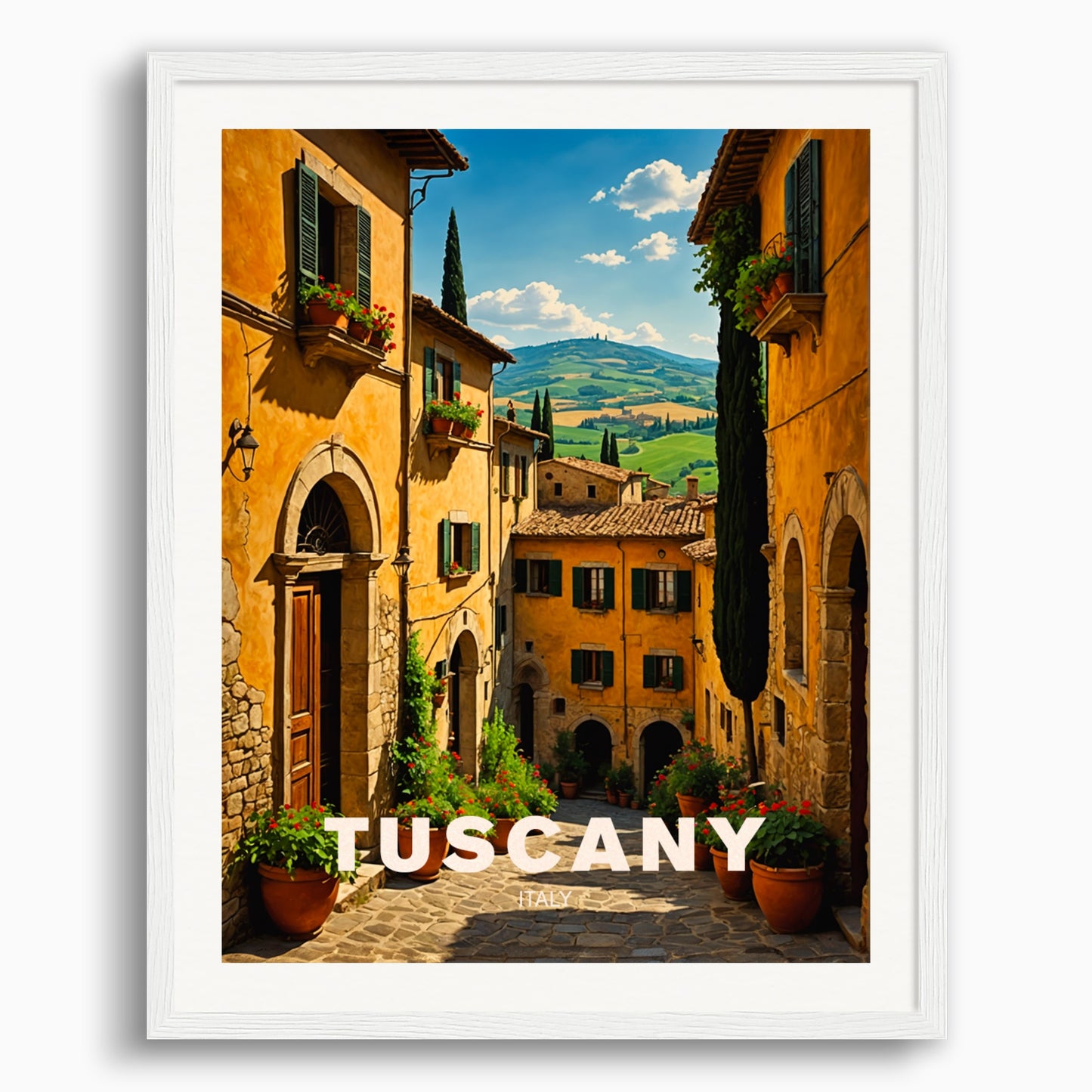 Poster: Tuscany