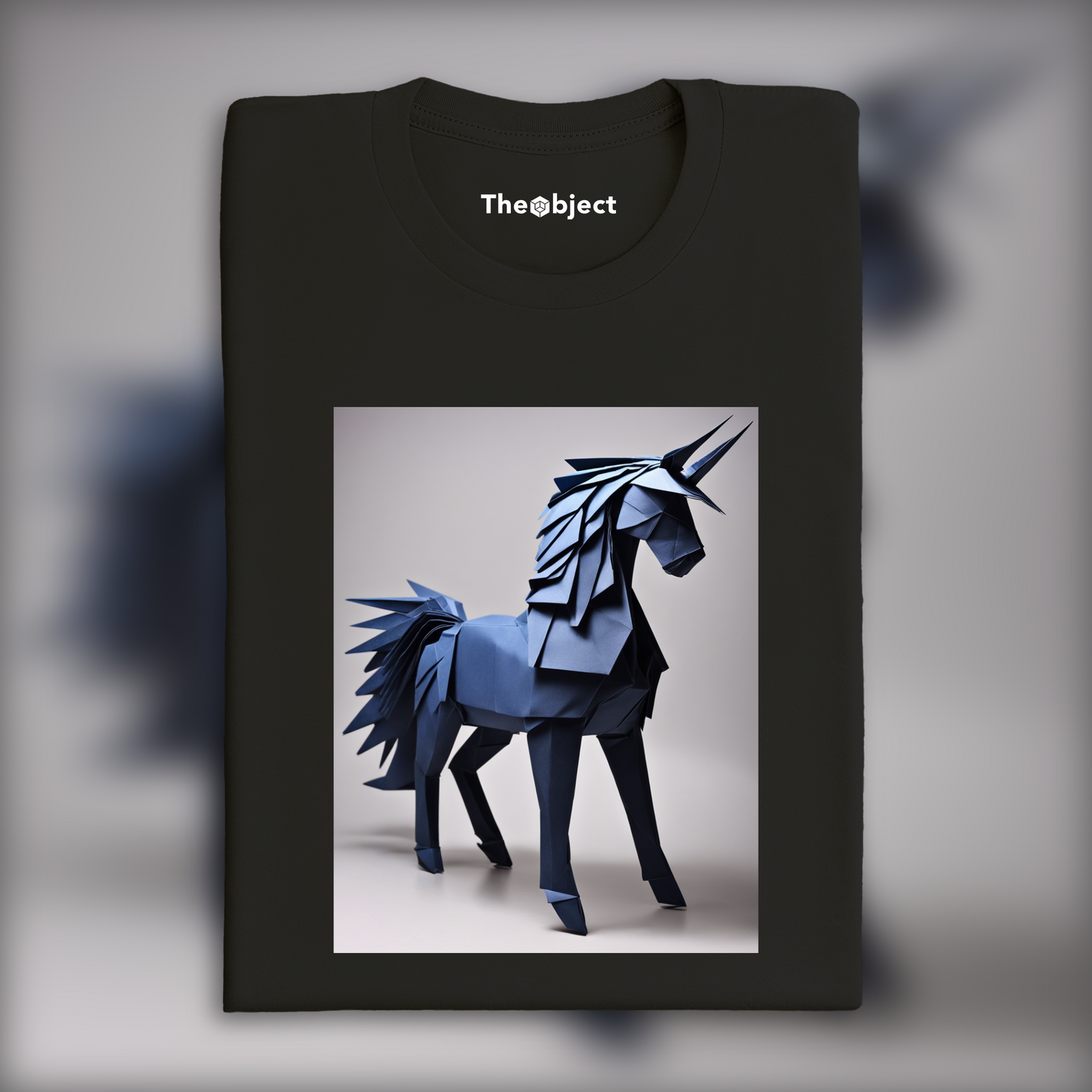 T-Shirt - Origami, Licorne - 1121054029