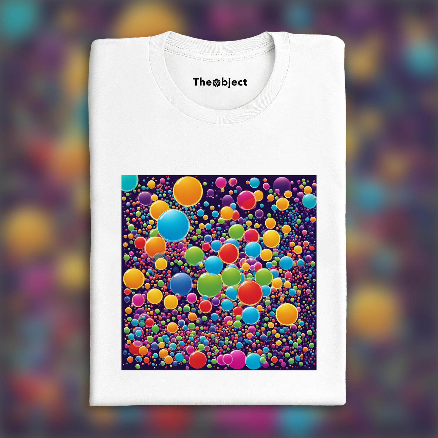 T-Shirt - Psychedelic art, Bubbles - 248578336