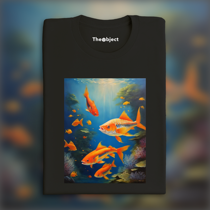 T-Shirt - Magical realism, Fish - 1901064942