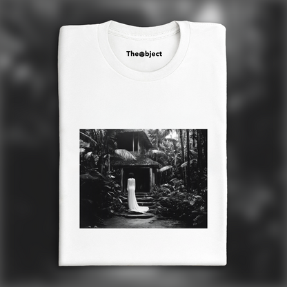 T-Shirt - 20th century American pictorialist and romantic photography, Ghost in the shell in the Seychelles - 1372382987