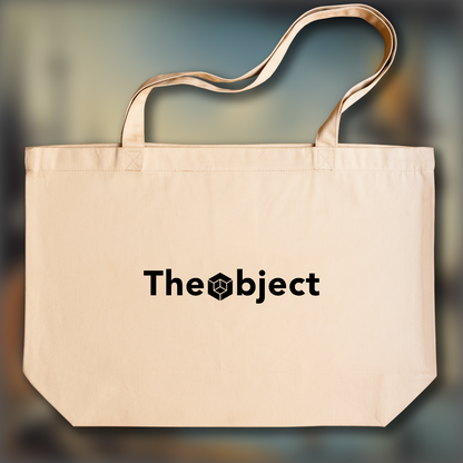 Tote bag - Enigmatic surrealism, Futuristic city - 3860830110