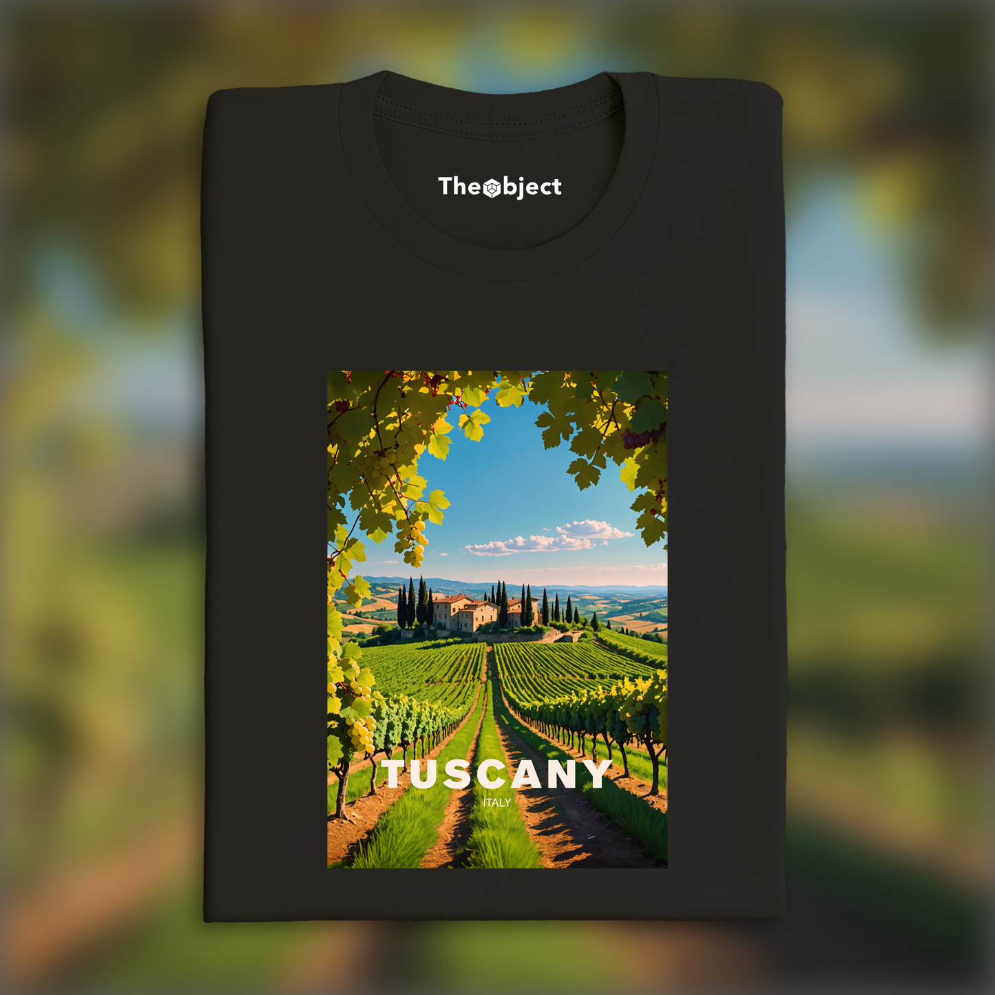 T-Shirt - Vignoble en Toscane