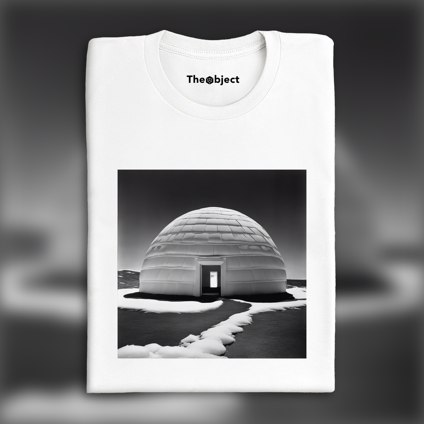 T-Shirt - Abstract photography, nature and geometric patterns , Igloo - 3704056554