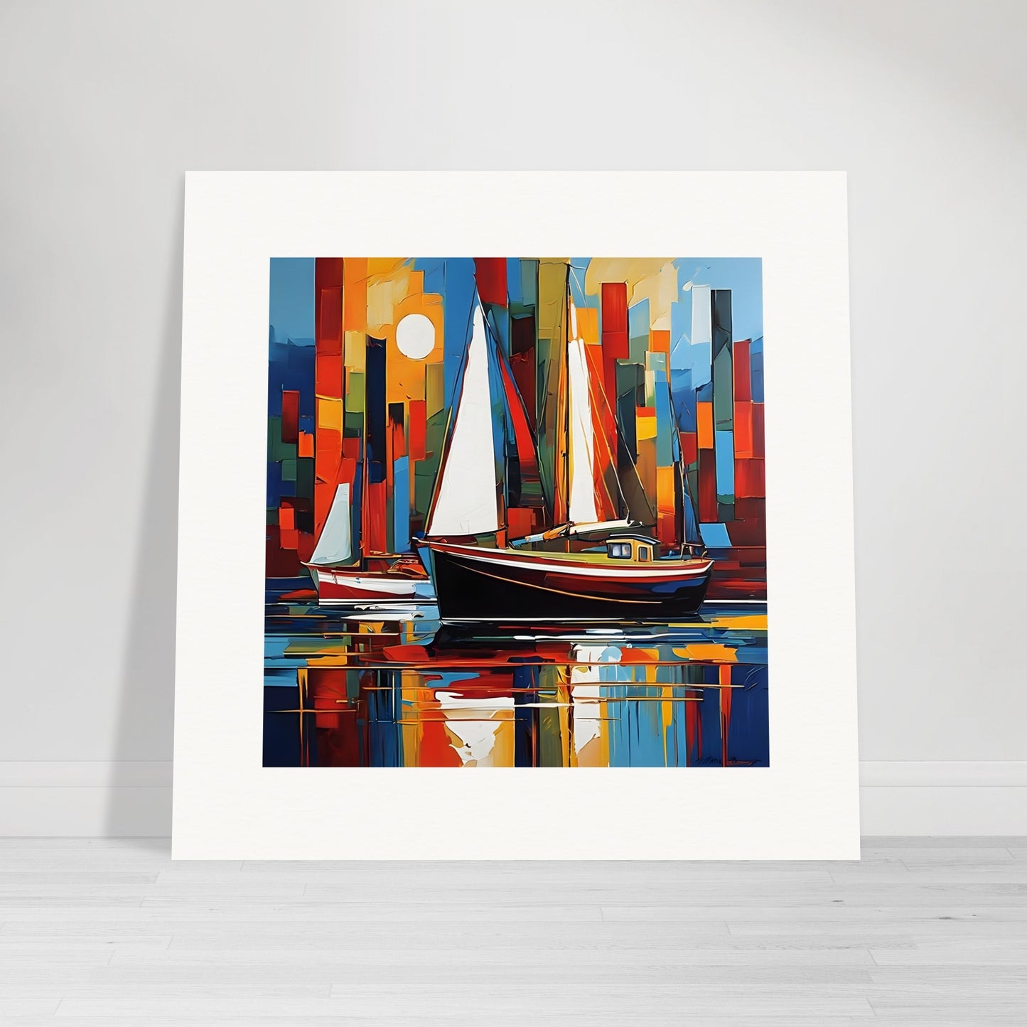 Poster - Canadian Abstract Expressionism, Boat - 596688742