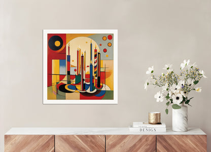 Poster: Wassily Kandinsky, Candle