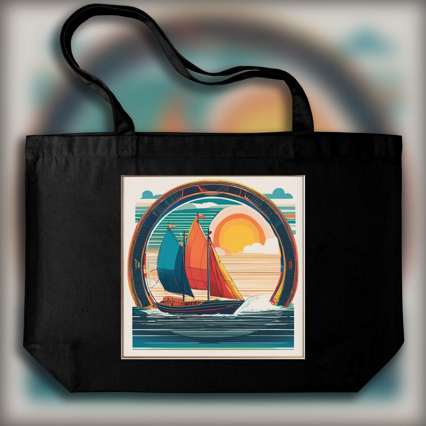 Tote bag - SPECTRUM VOLLEY, Boat - 3846879172