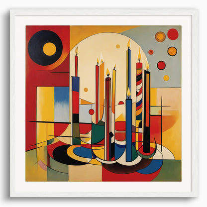 Poster: Wassily Kandinsky, Candle